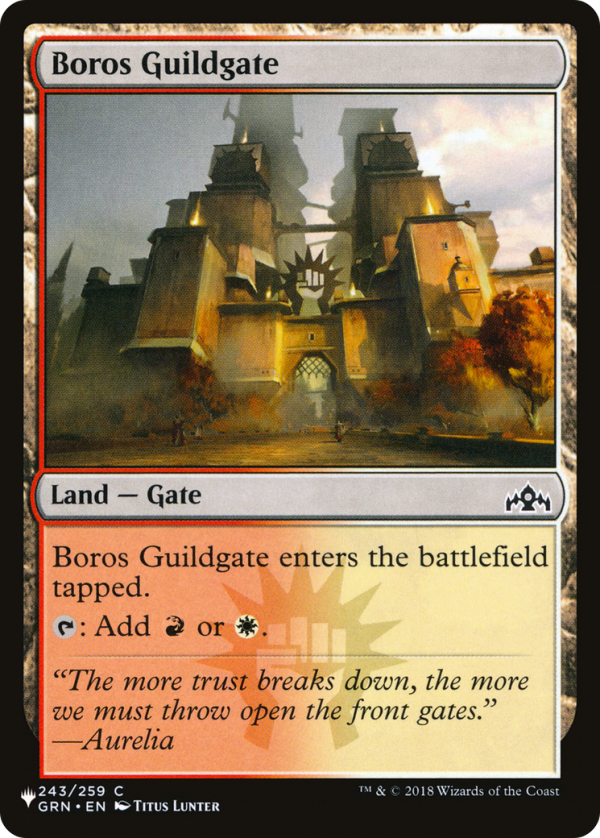 Boros Guildgate [The List] Online Sale