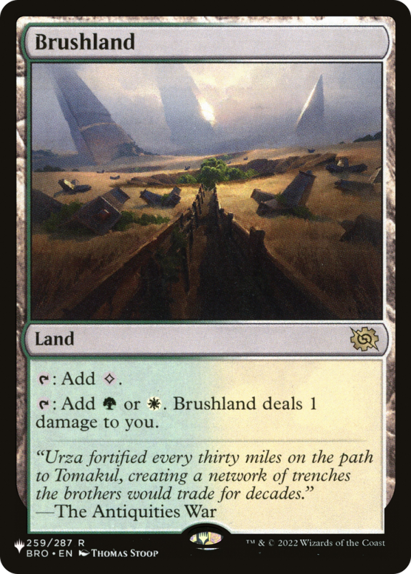 Brushland [The List] For Discount