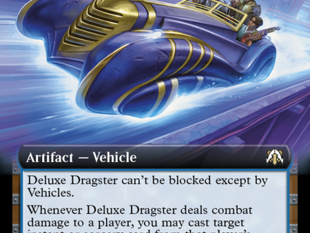 Deluxe Dragster (Extended Art) [March of the Machine Commander] Sale