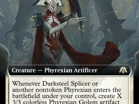 Darksteel Splicer (Extended Art) [March of the Machine Commander] Sale